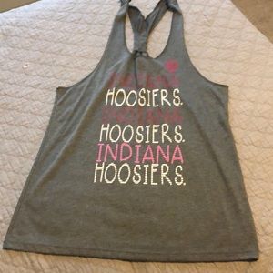IU racer back tank top